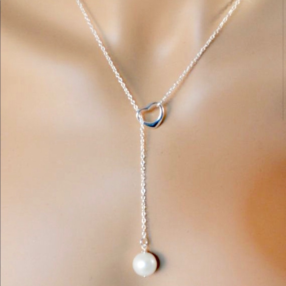 Tiffany & Co drop down necklace